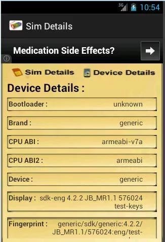 Sim Details截图1