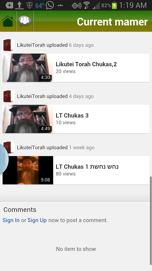 Likutei Torah app截图3