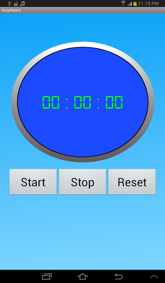 Simple Stopwatch For Free截图3