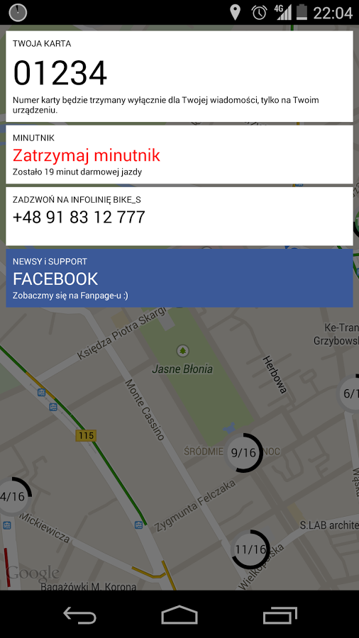 Mapa Bike_S Szczecin截图4