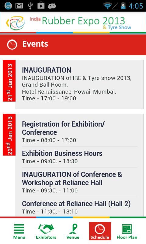 India Rubber Expo 2013截图2