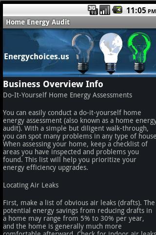 Home Energy Audit截图2