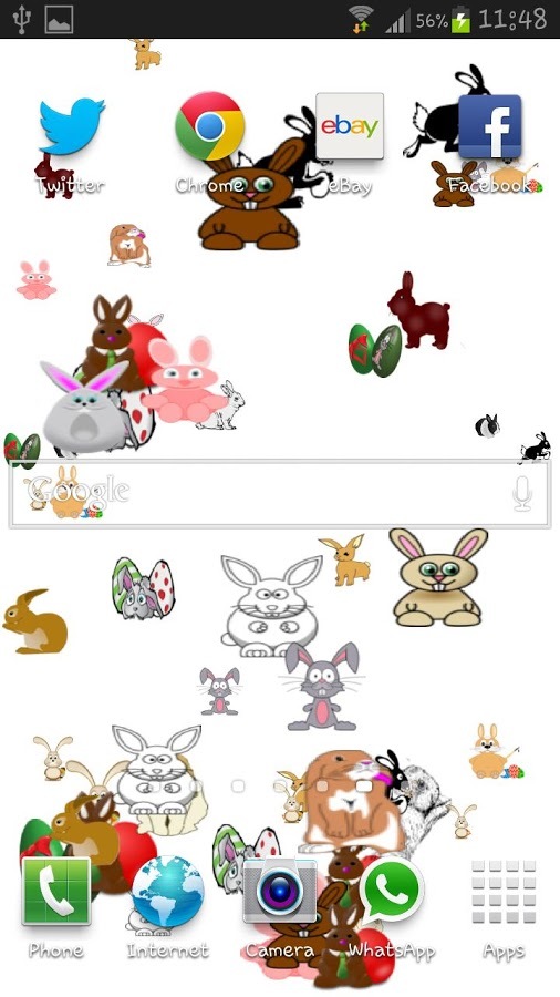 Easter Bunnies Attack Lite截图1