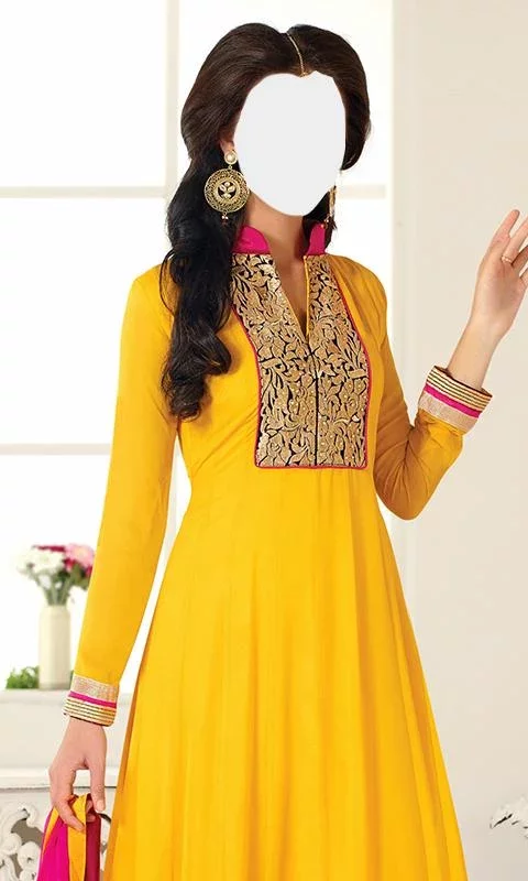 Woman Salwar Suit Photo Maker截图1