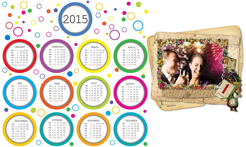 2015 Calendar Photo Frames截图6