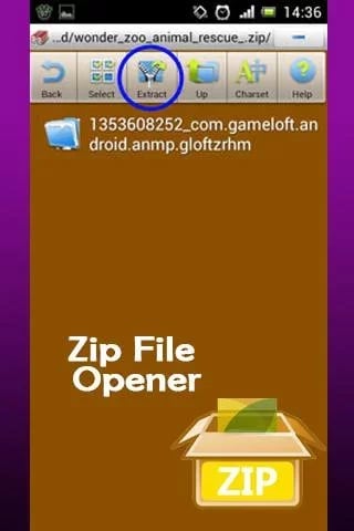 Zip File Opener截图1