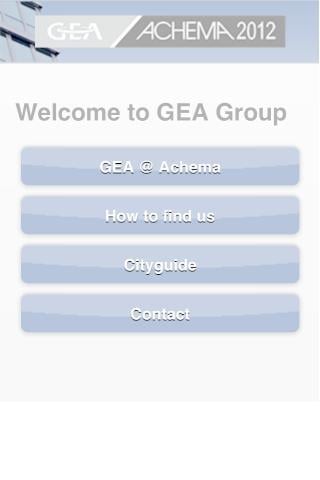 GEA Show App Achema 2012截图2