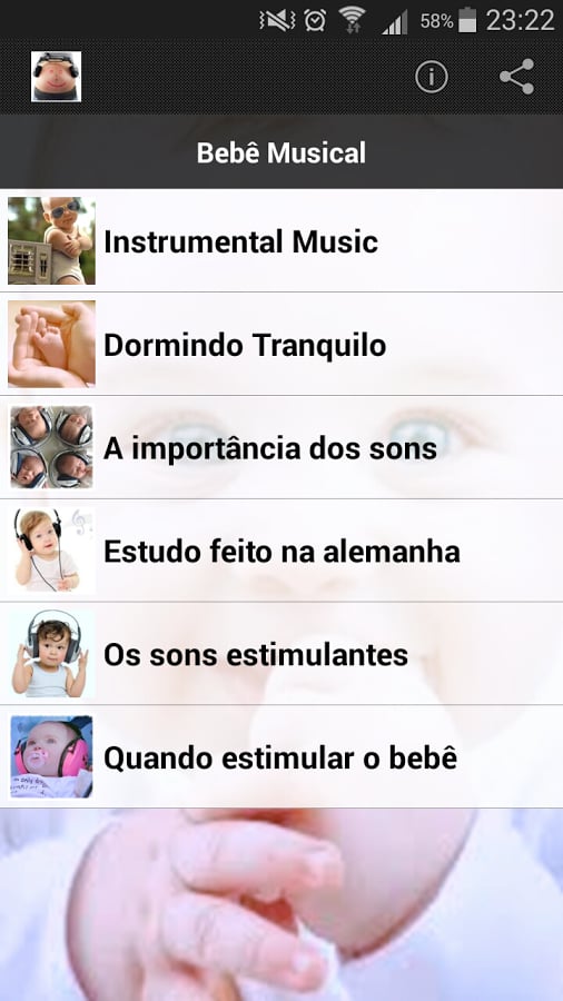 Bebe musical截图10