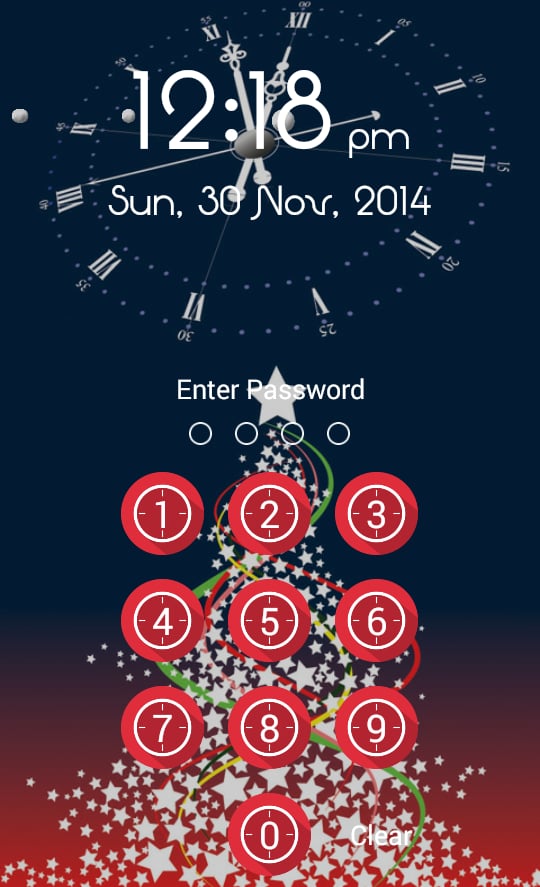 New Year Lock Screen截图7