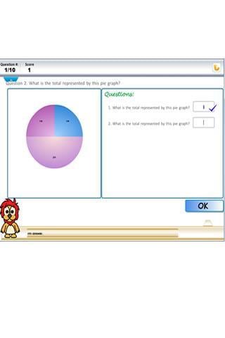 aWise Maths P6 Pie Graph...截图2