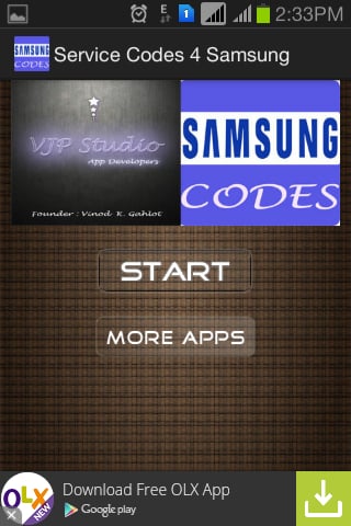 Service Codes 4 Samsung截图1