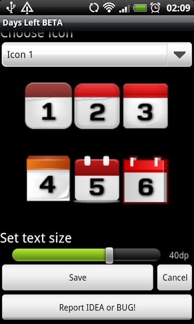 Days Left Simple Widget截图7