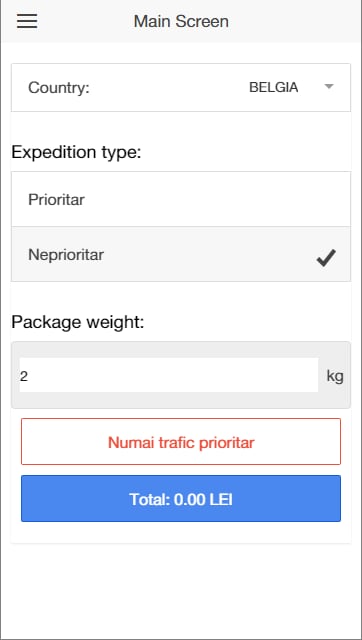 Romanian Post Rates Comp...截图3