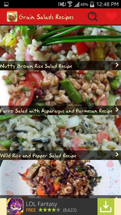 Grain Salads Recipes截图9