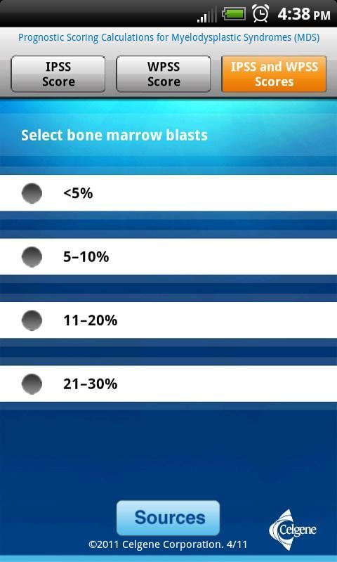 Prognostic Scoring Calcu...截图2