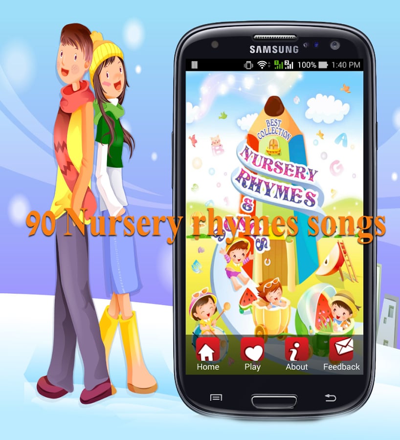 90 Nursery rhymes songs截图1