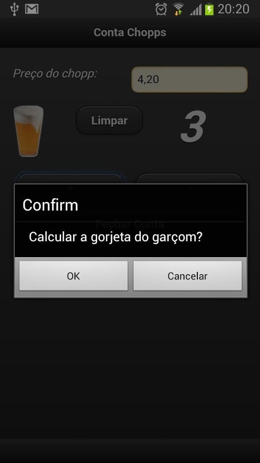 Conta Chopp Lux截图2