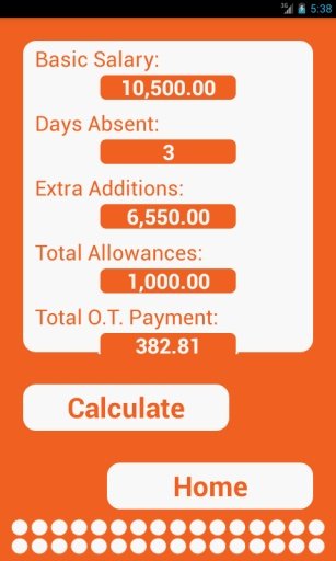 Ethiopian Salary Calculator截图4