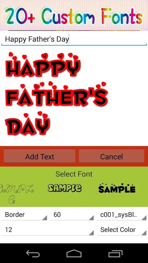 Father's Day Photo Frame...截图5