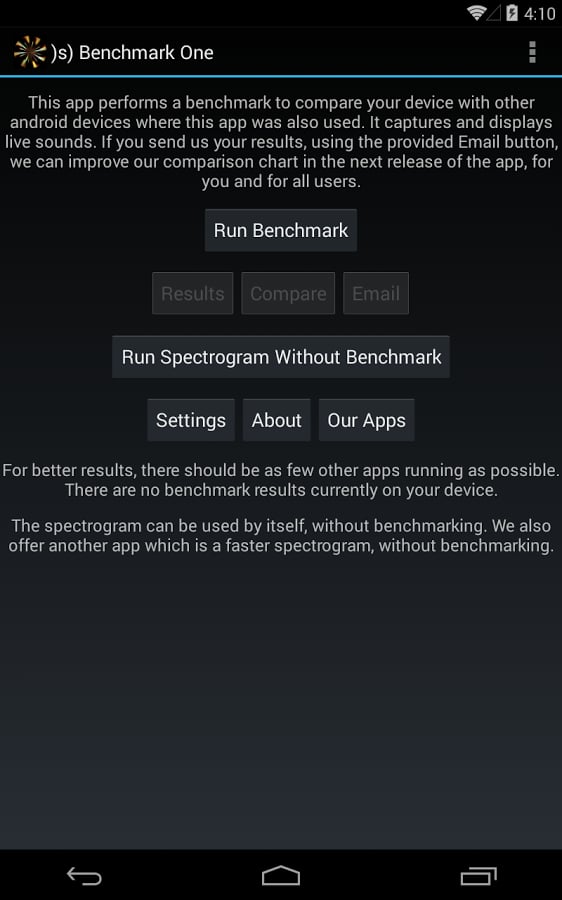 )s) Benchmark One截图5