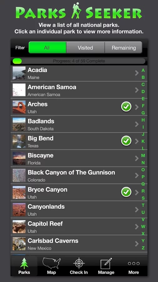 Parks Seeker截图4