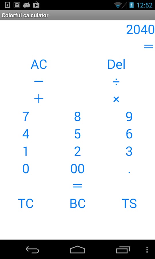 Colorful Calculator截图4