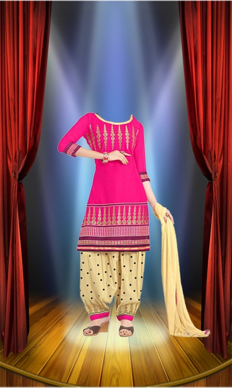 Woman Salwar Kameez Photo Suit截图1