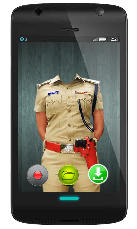 Police Suit Camera Photo截图1