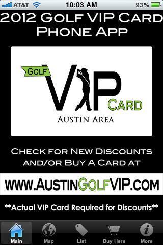 Golf Vip Card截图1