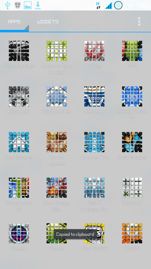 Perspective cubes icons截图3