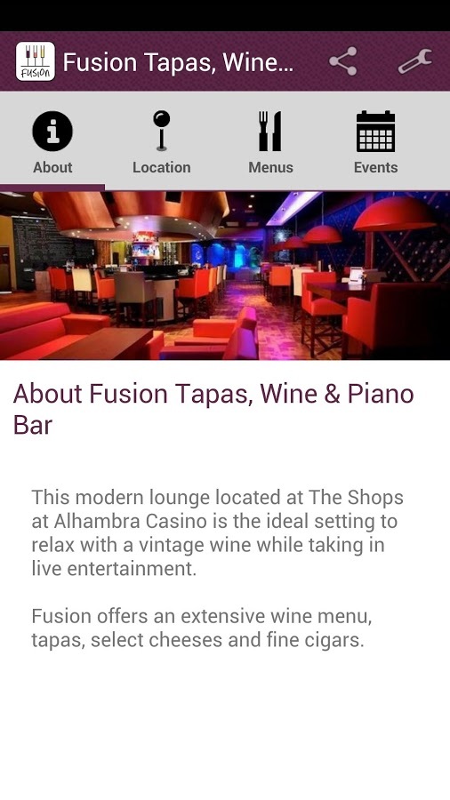 Fusion Tapas, Wine & Piano Bar截图2