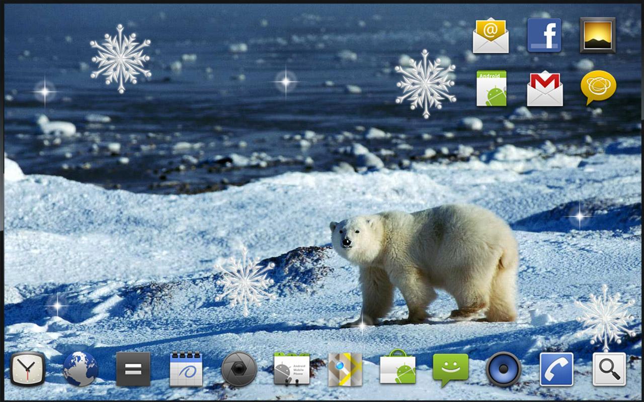 Winter Bears Songs HD LWP截图1