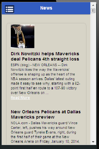 Mavericks Basketball Fan App截图3