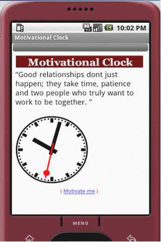 Motivational Clock截图1