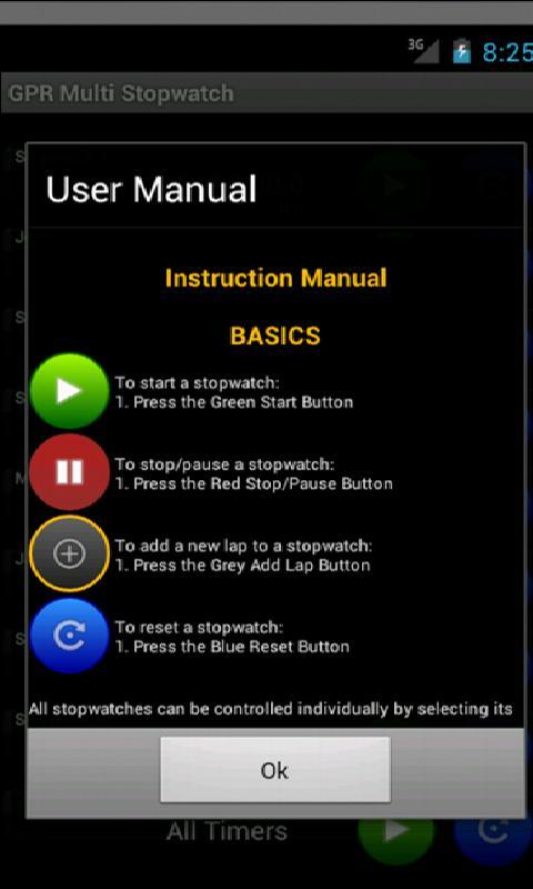 Multi Stopwatch截图3