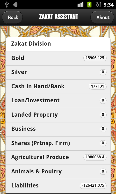 Zakat Assistant截图5