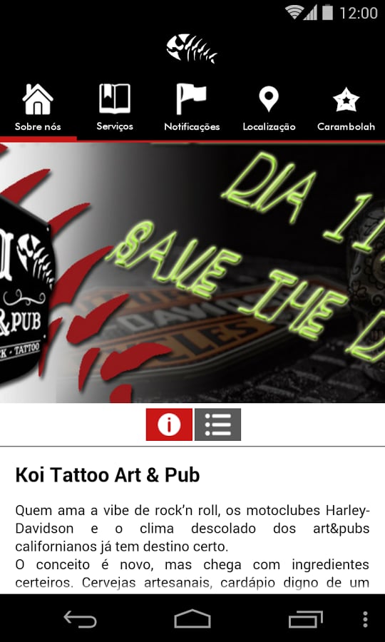 Koi Tattoo Art &amp; Pub截图3