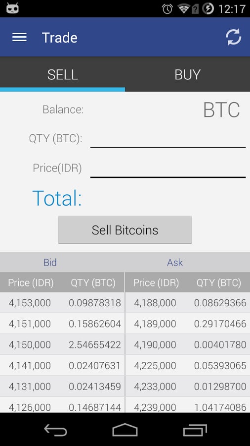 Bitcoin.co.id Mobile截图3