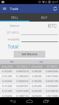 Bitcoin.co.id Mobile截图