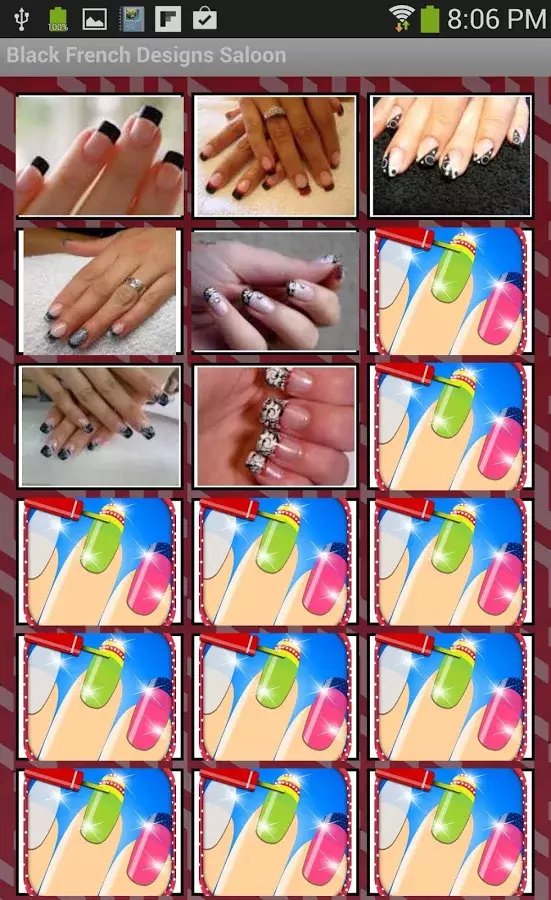 French Nail Art Designs截图1