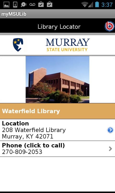 Murray State Univ Librar...截图3