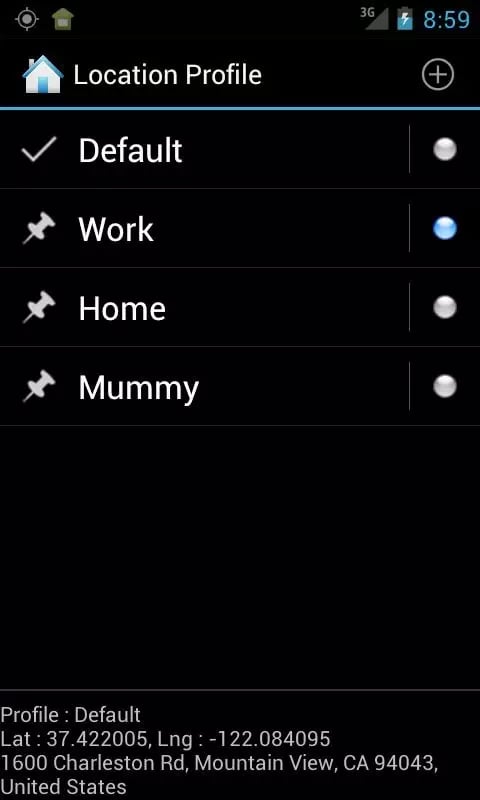 Location Profile截图2