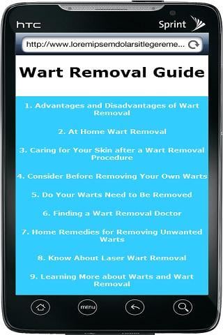 Wart Removal Guide截图1