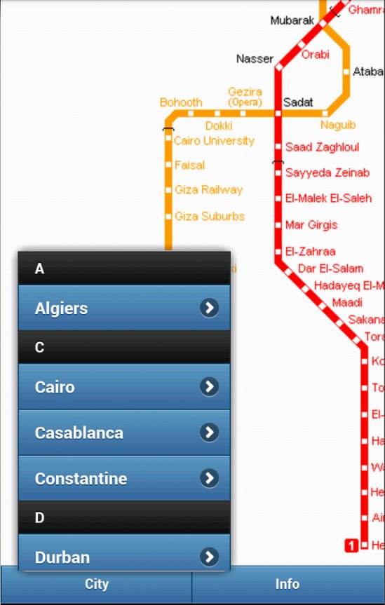 Subway Maps (Africa)截图2