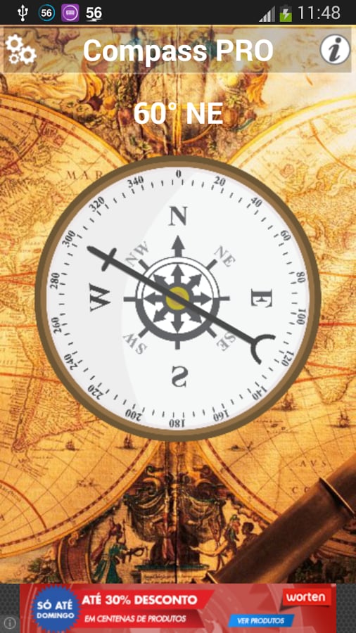 Compass Pro for Android截图1