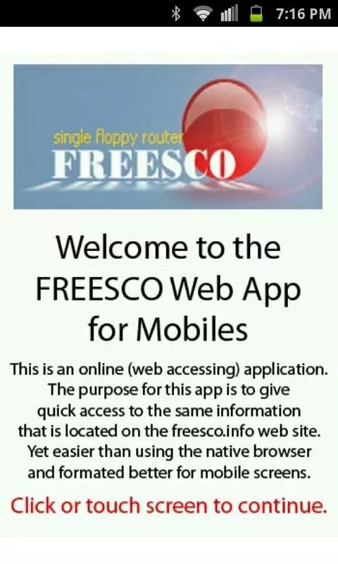 Freesco Web App截图3