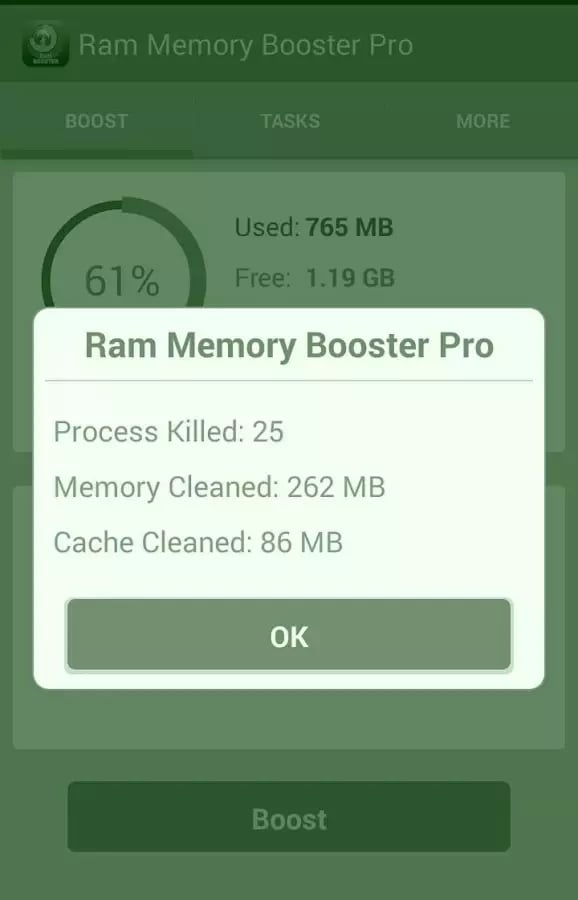 Ram Memory Booster Pro截图1