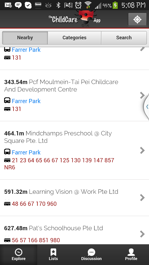 SG Child Care Centers (T...截图1