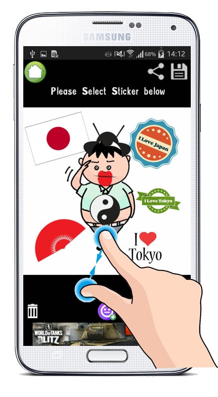 Japan Tokyo Sticker截图2