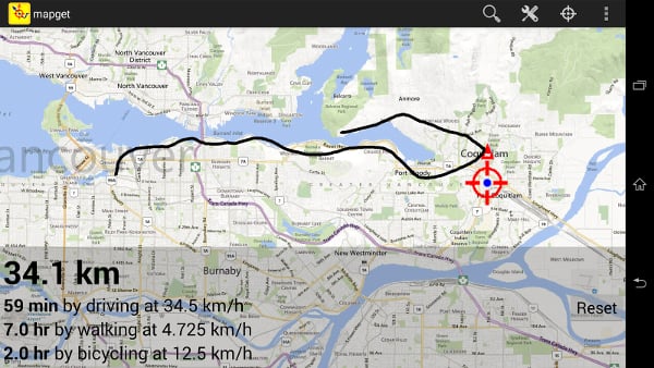 mapget GPS navigator截图2